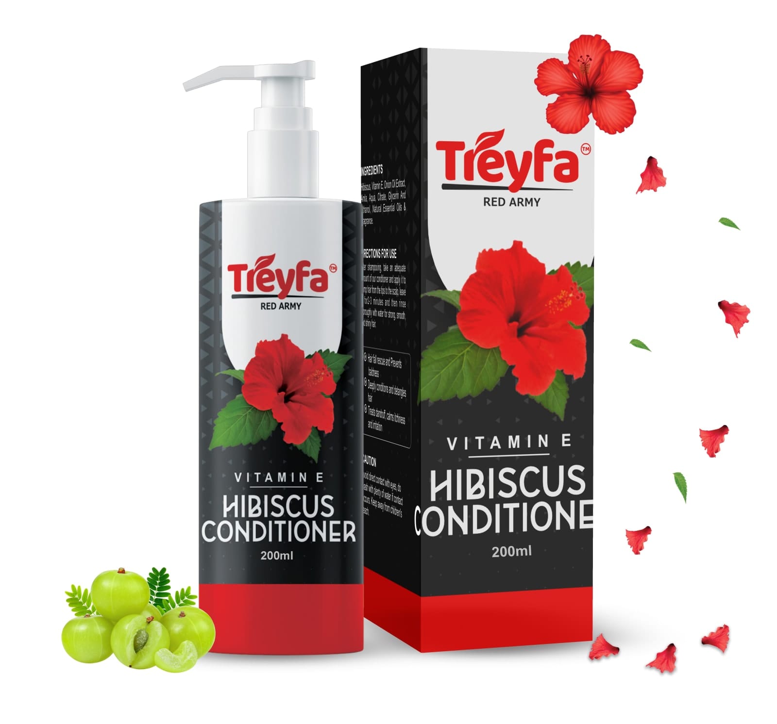 Hibiscus Conditioner for Deep Hair Repair & Smooth Hair 200ML thumbnail 1
