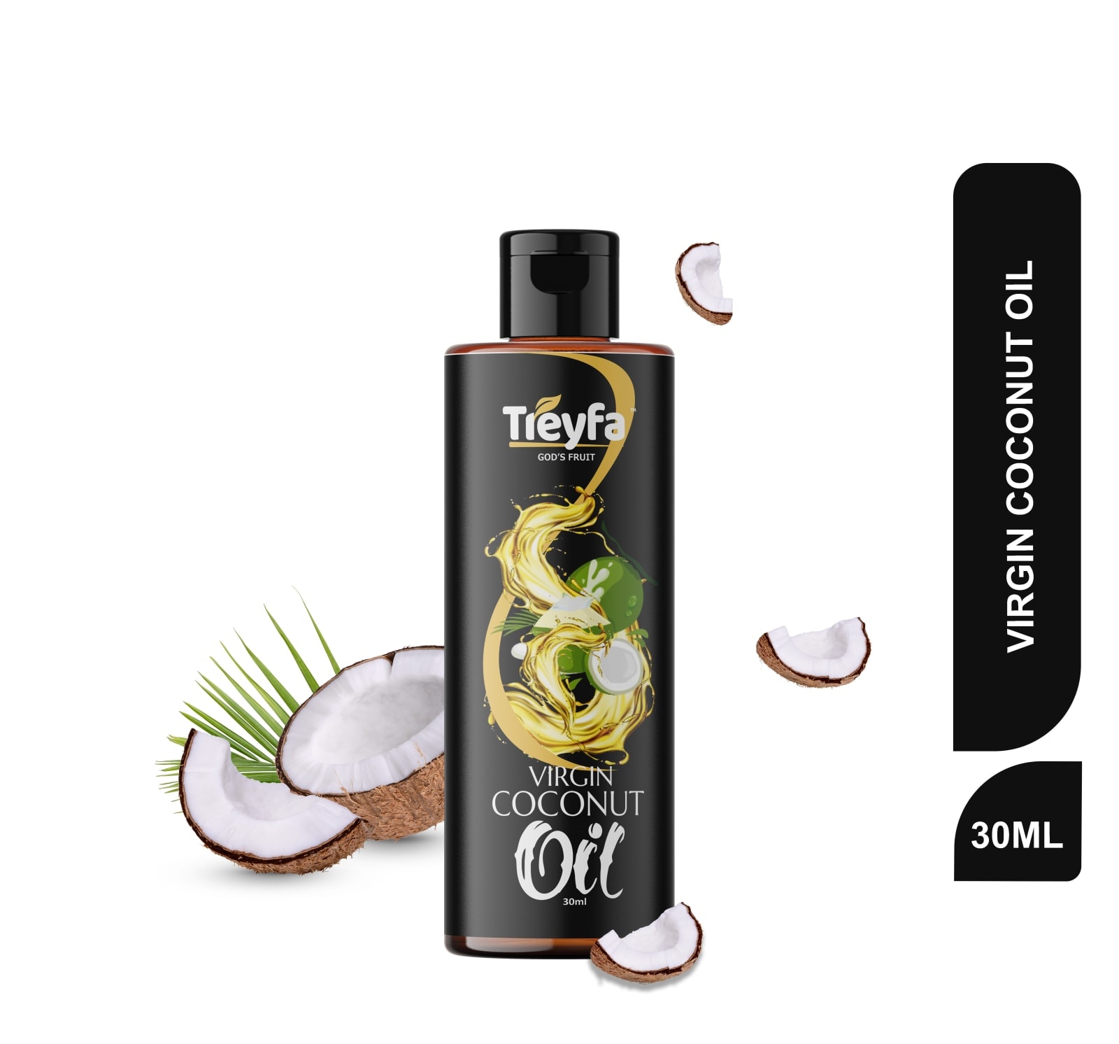 Cold Pressed Virgin Coconut Oil for Hair Growth 30ML 1