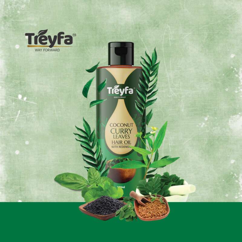 Coconut Curry Leaves Hair Oil