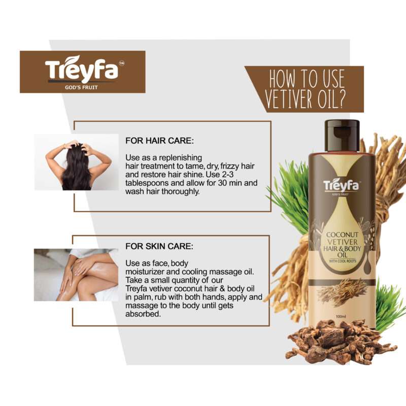 Virgin Coconut Vetiver Oil 100ML - Image 5