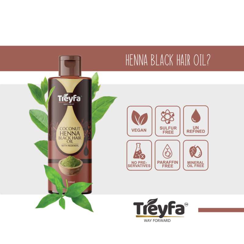 Henna Black Hair Oil 100ML – Powerful Herbal Formula for Naturally Black & Strong Hair - Image 5