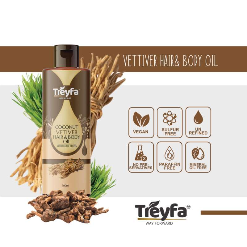 Virgin Coconut Vetiver Oil 100ML - Image 6