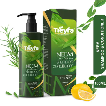 Neem Dandruff Shampoo 2-in-1 Herbal Anti-Flake Care 100ML