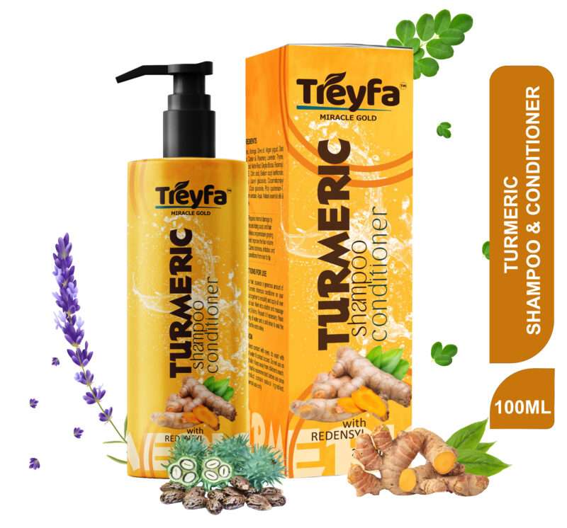 Turmeric Shampoo and Conditioner 100ML