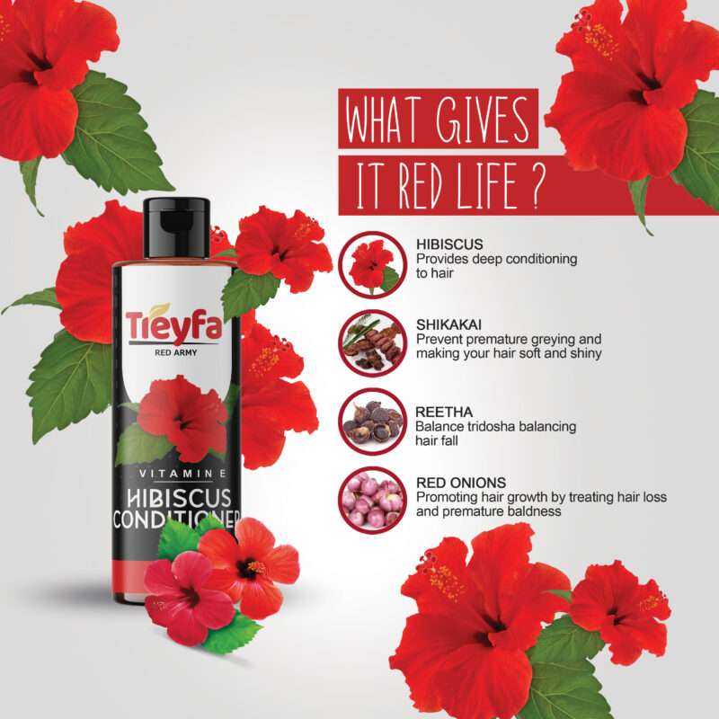 Treyfa Hibiscus Shampoo 30ML – Gentle Cleansing & Hair Growth Formula - Image 3