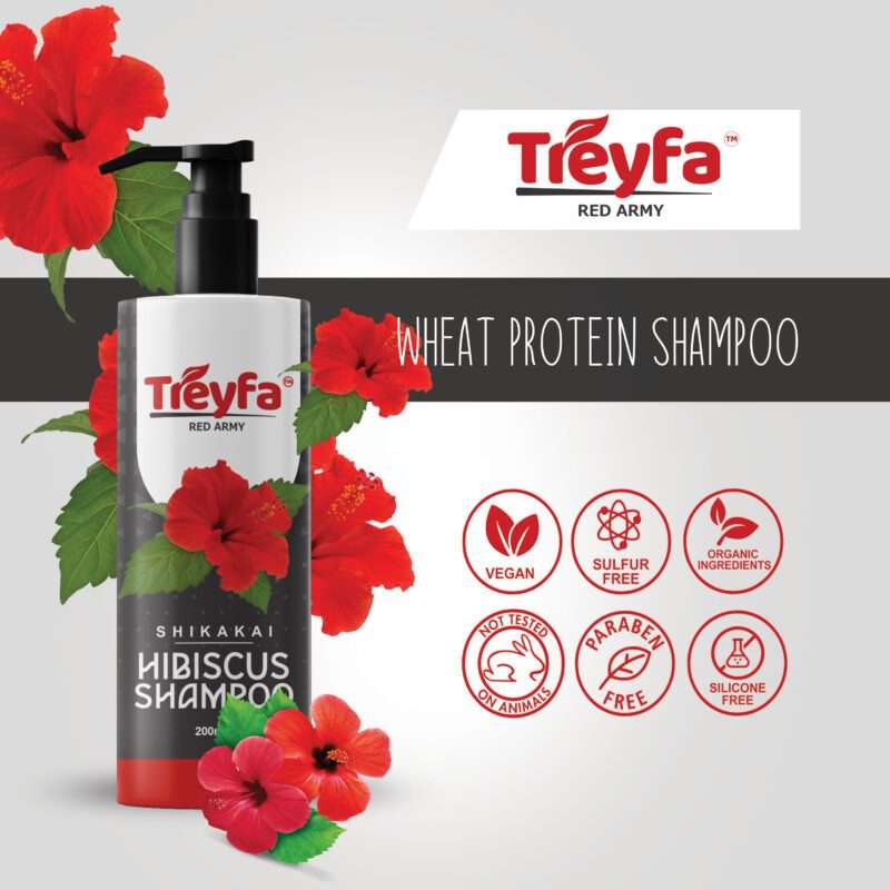 Revitalizing Hibiscus Shampoo 200ML – Transform & Strengthen Hair Naturally - Image 6