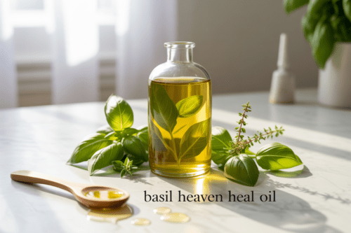 Basil heaven heal oil