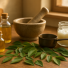 Curry leaves hair oil