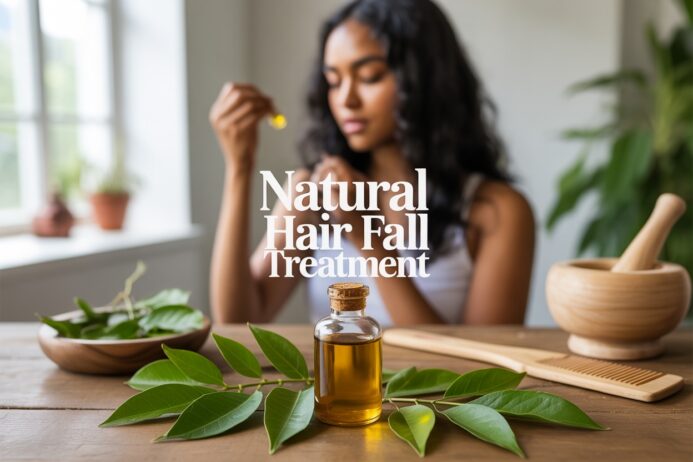 how to stop hair fall naturally at home