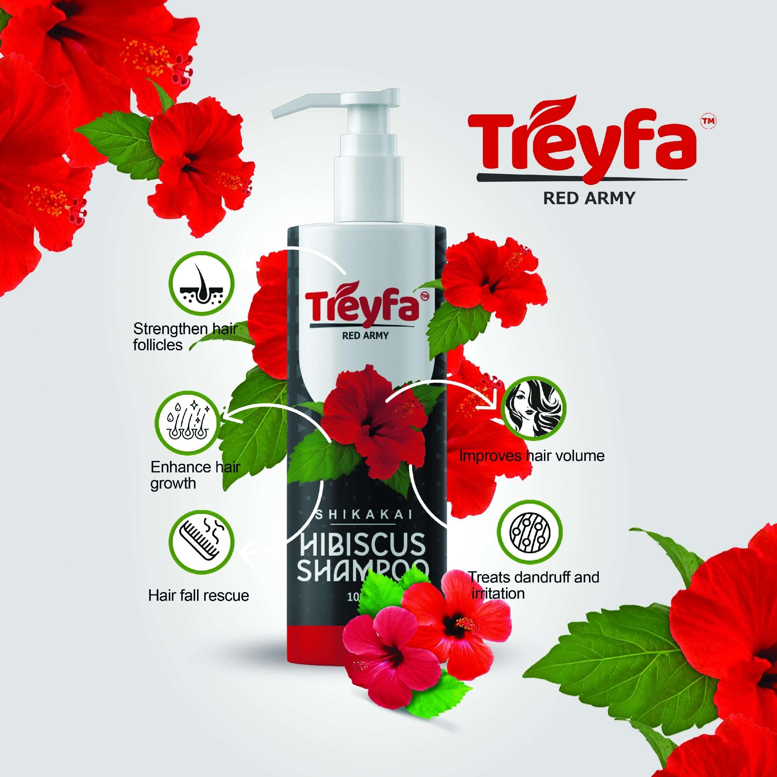 Hibiscus Shampoo for Hair Growth – Strength & Shine | 100ML - Image 2