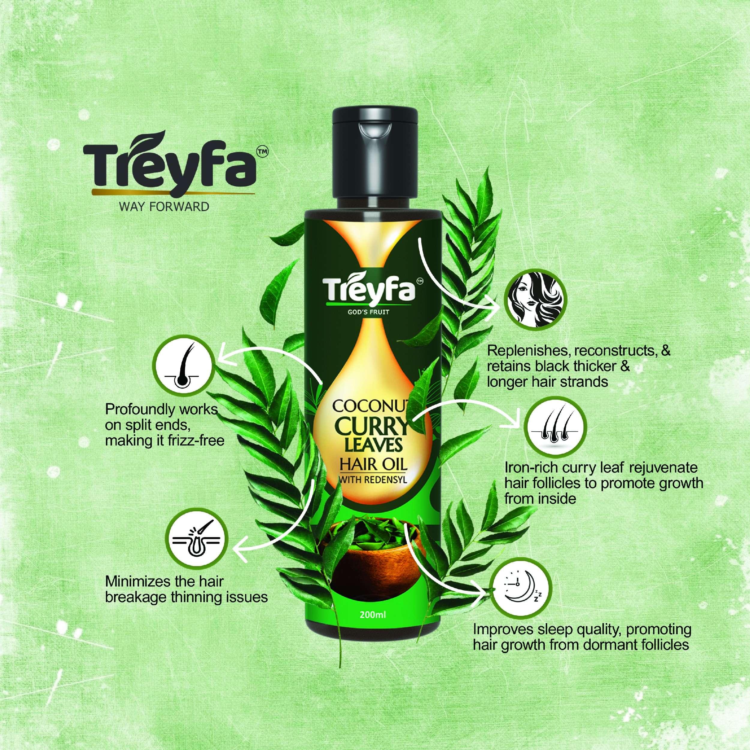 Nourishing Coconut Curry Leaves Hair Oil – Strengthen & Grow Hair | 200ML - Image 2