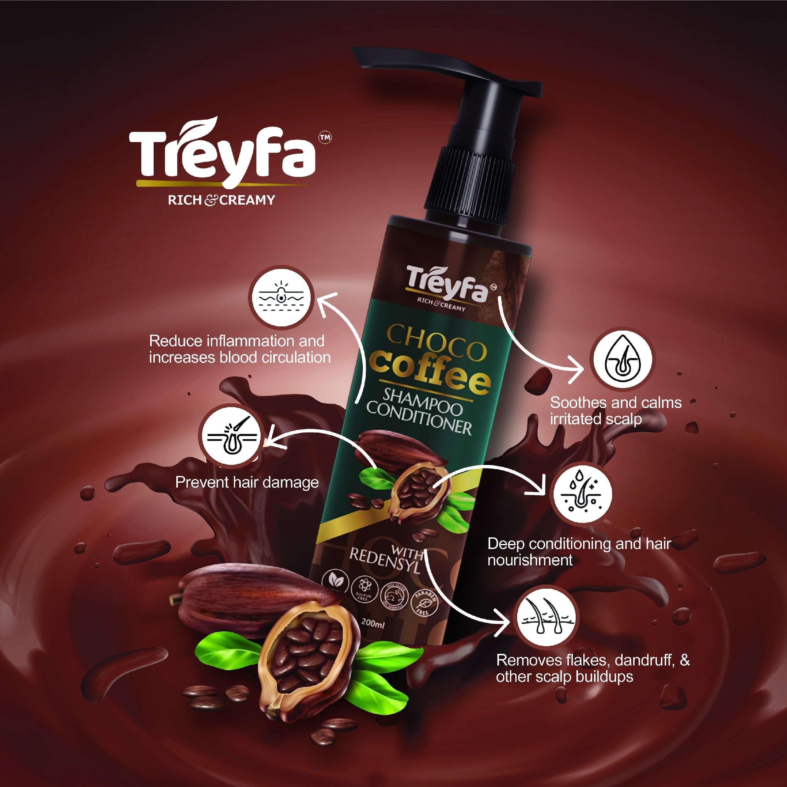 Powerful Choco Coffee Shampoo & Conditioner – 200ML - Image 2