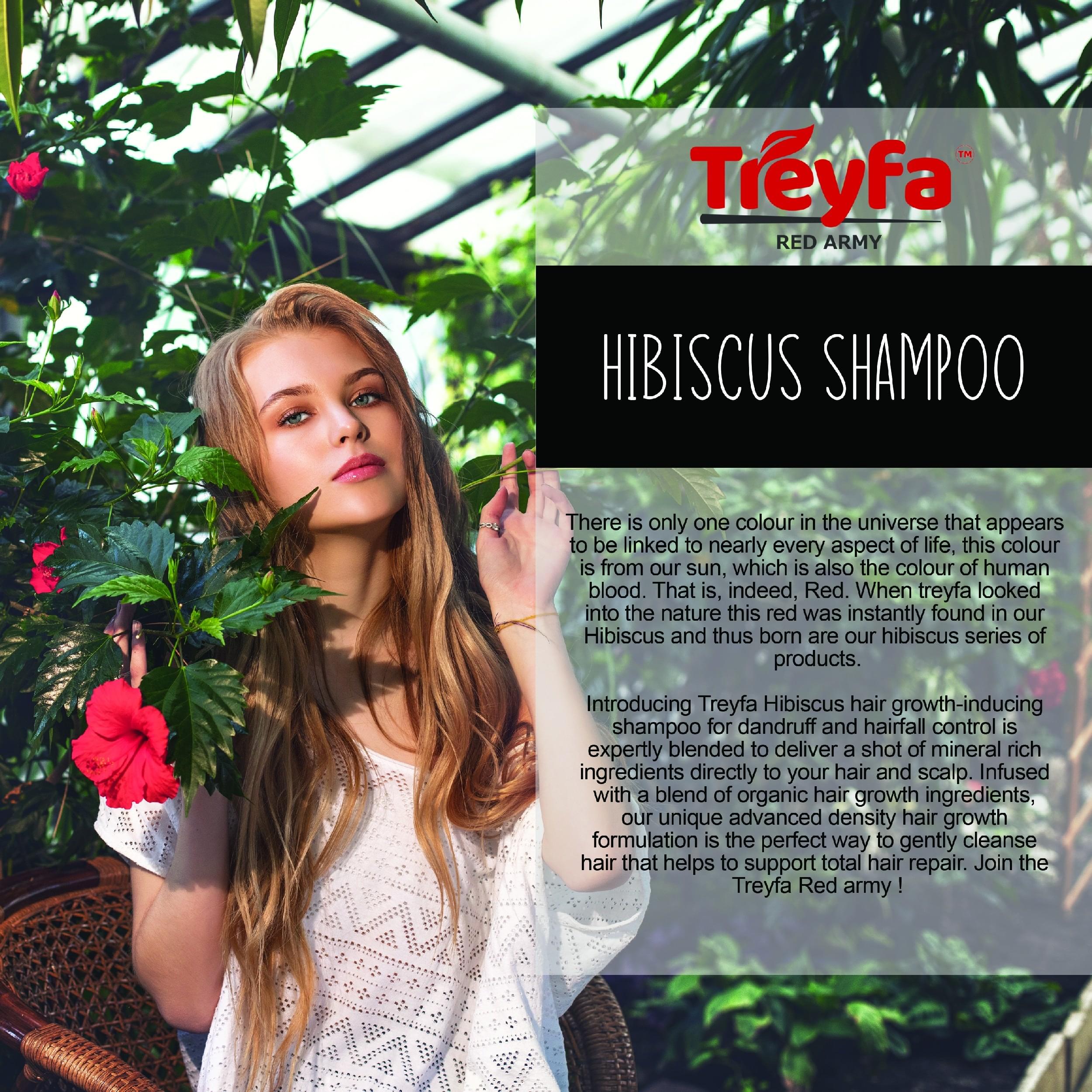 Hibiscus Shampoo for Hair Growth – Strength & Shine | 100ML - Image 3
