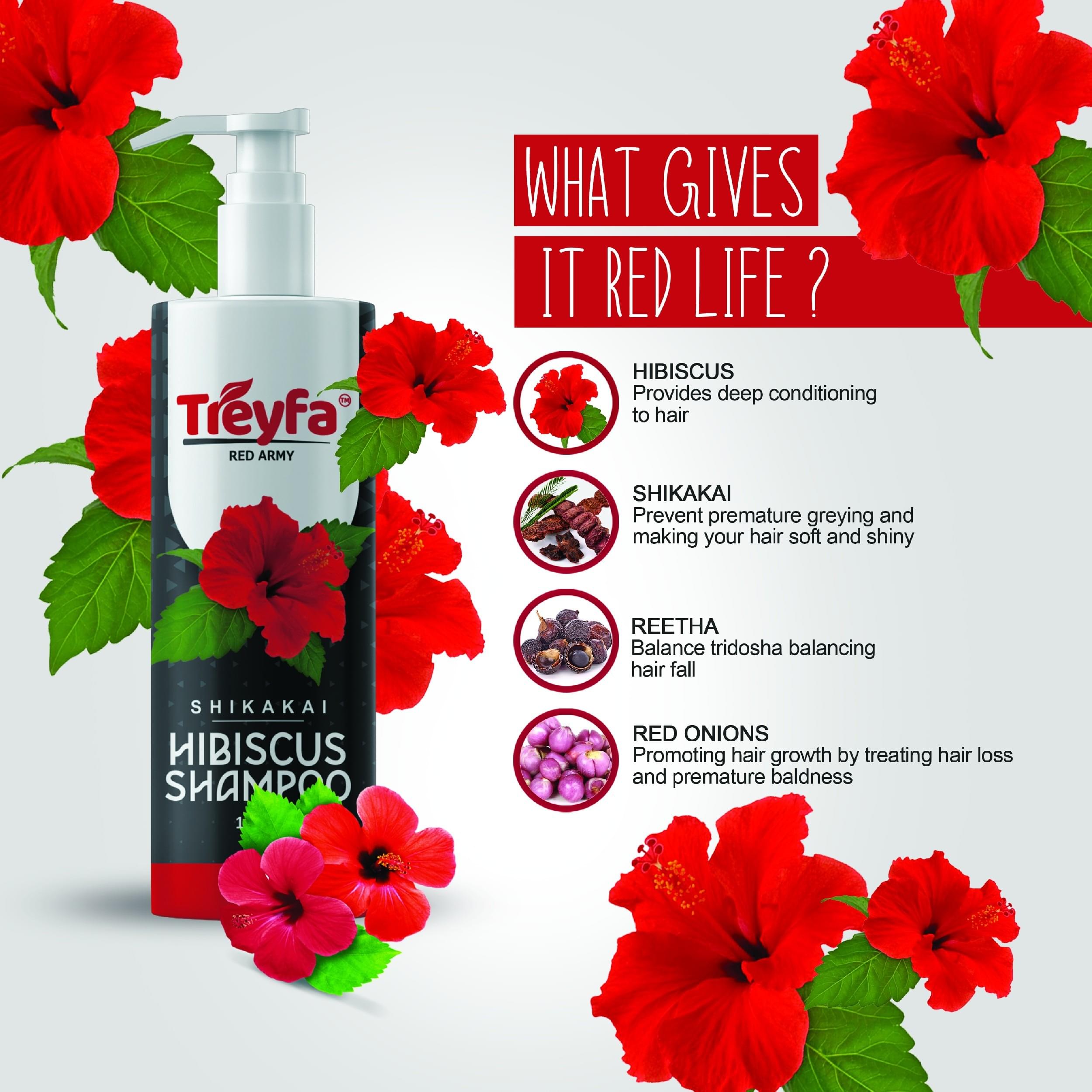 Hibiscus Shampoo for Hair Growth – Strength & Shine | 100ML - Image 4