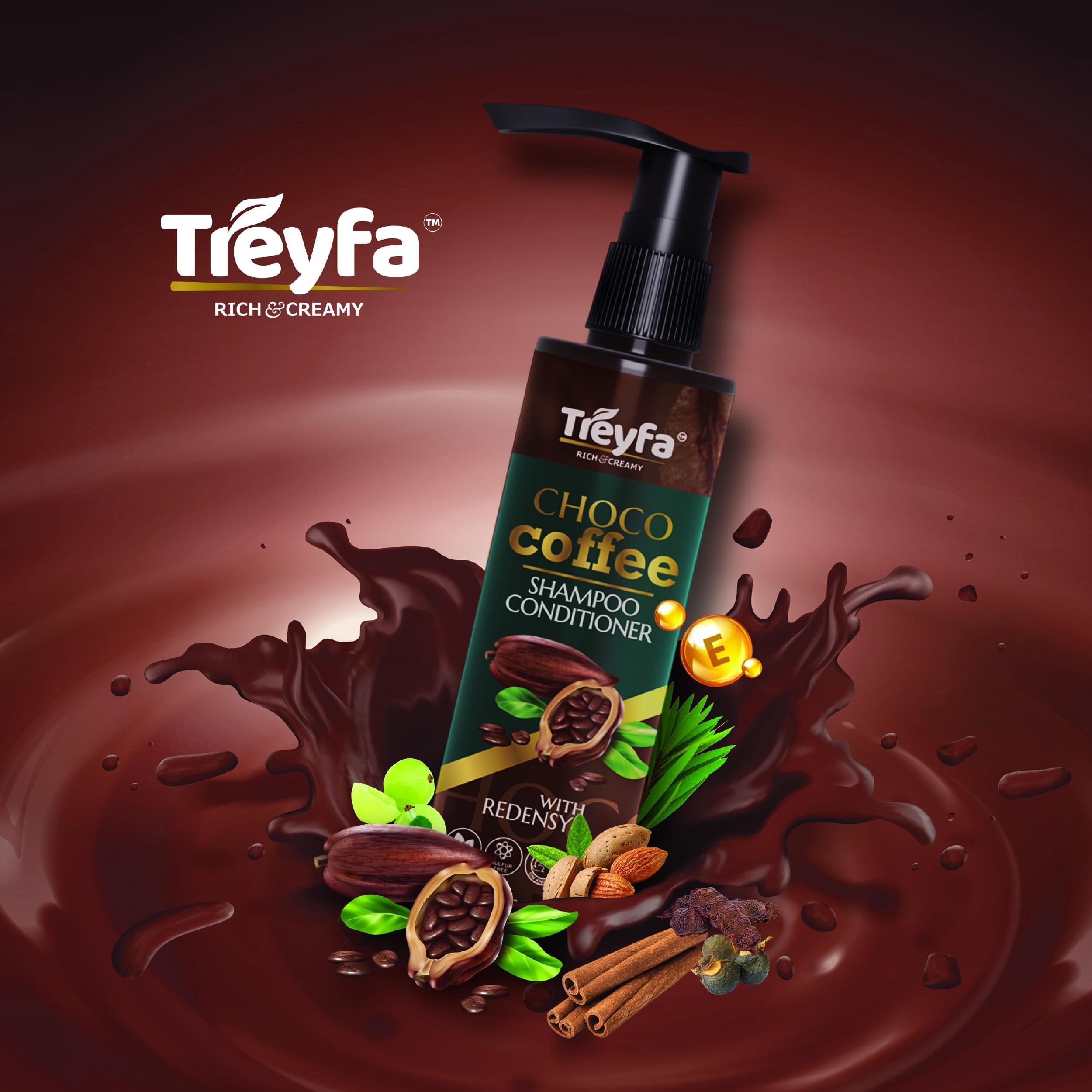 Powerful Choco Coffee Shampoo & Conditioner – 200ML - Image 5