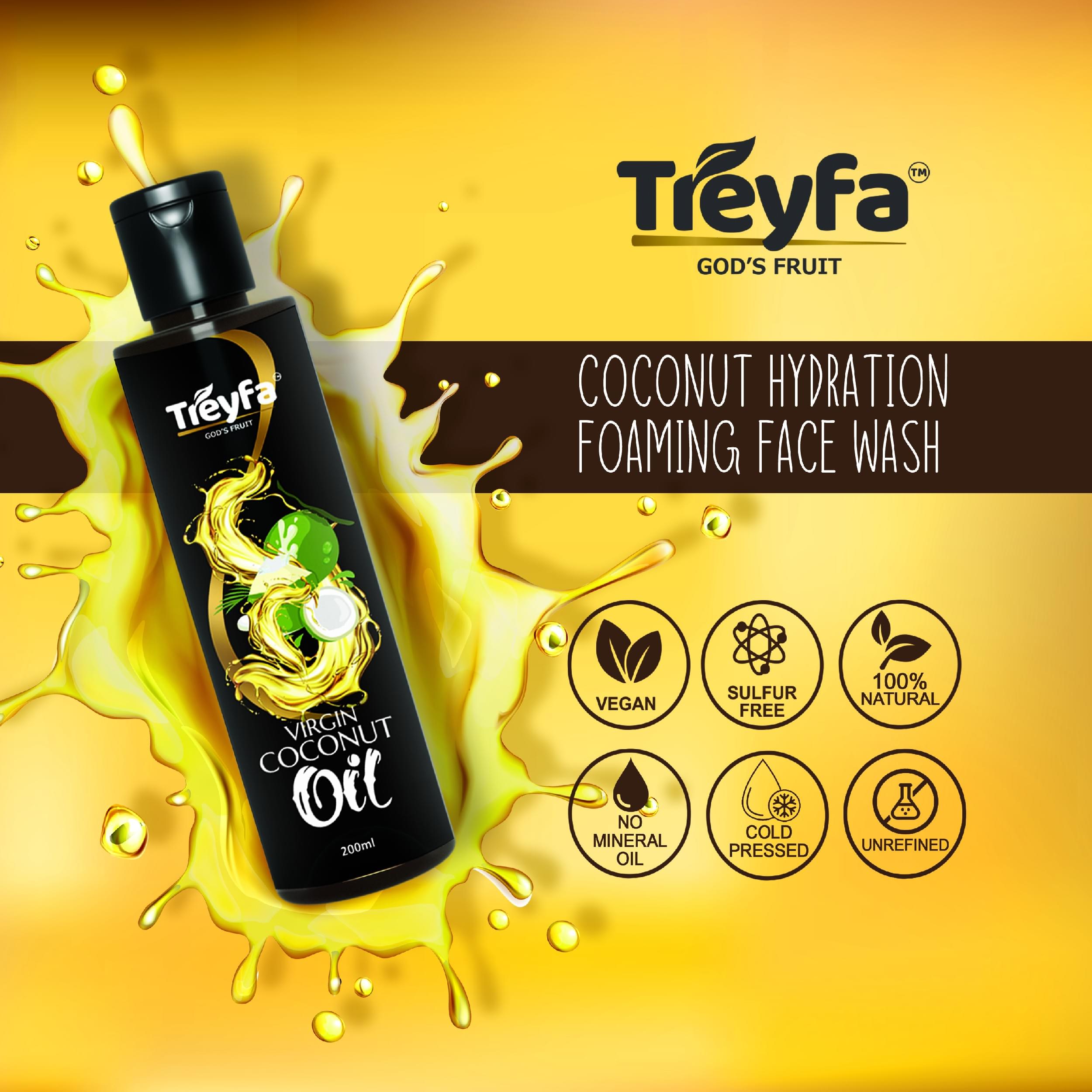 Pure Treyfa Virgin Coconut Oil – 200ML - Image 9