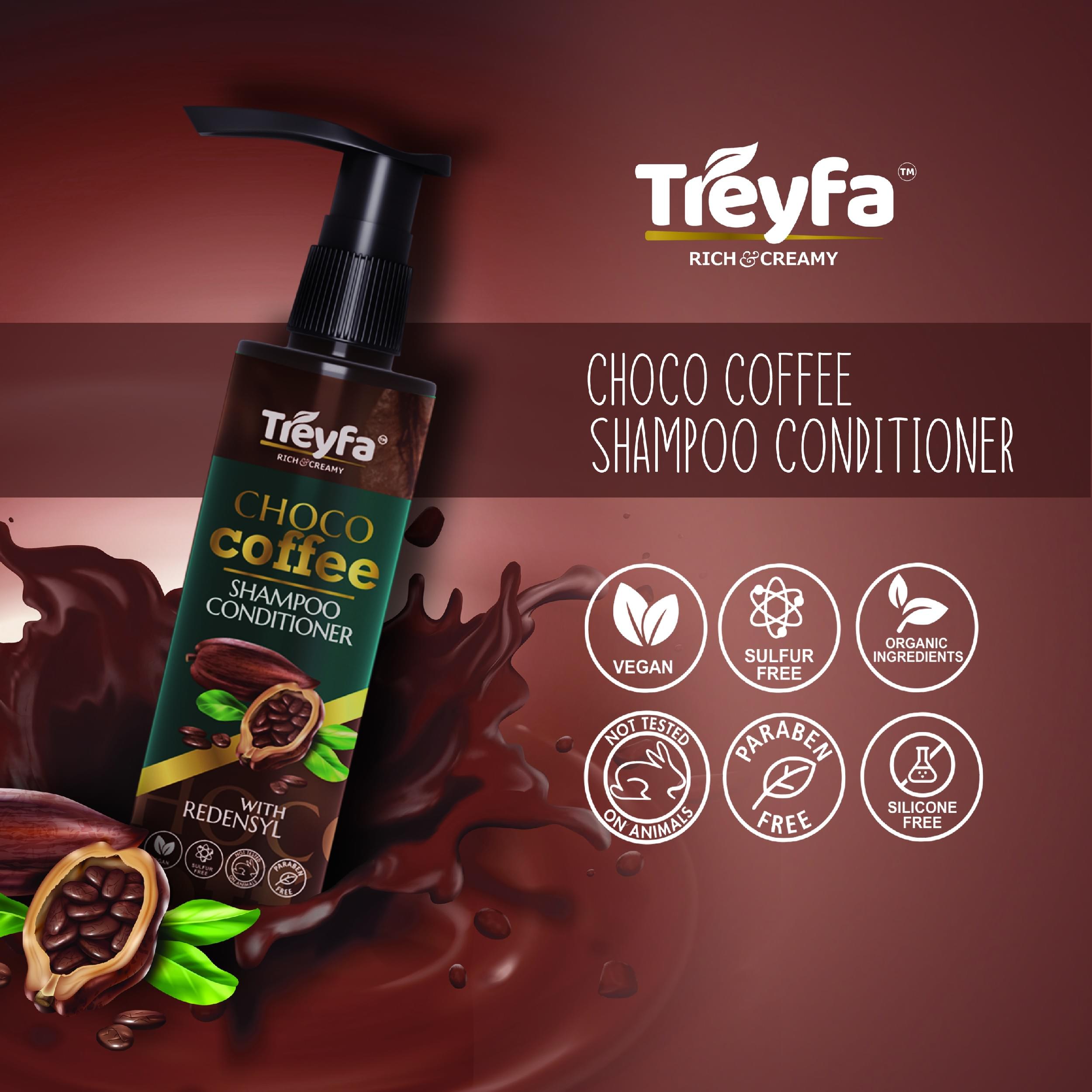 Powerful Choco Coffee Shampoo & Conditioner – 200ML - Image 8