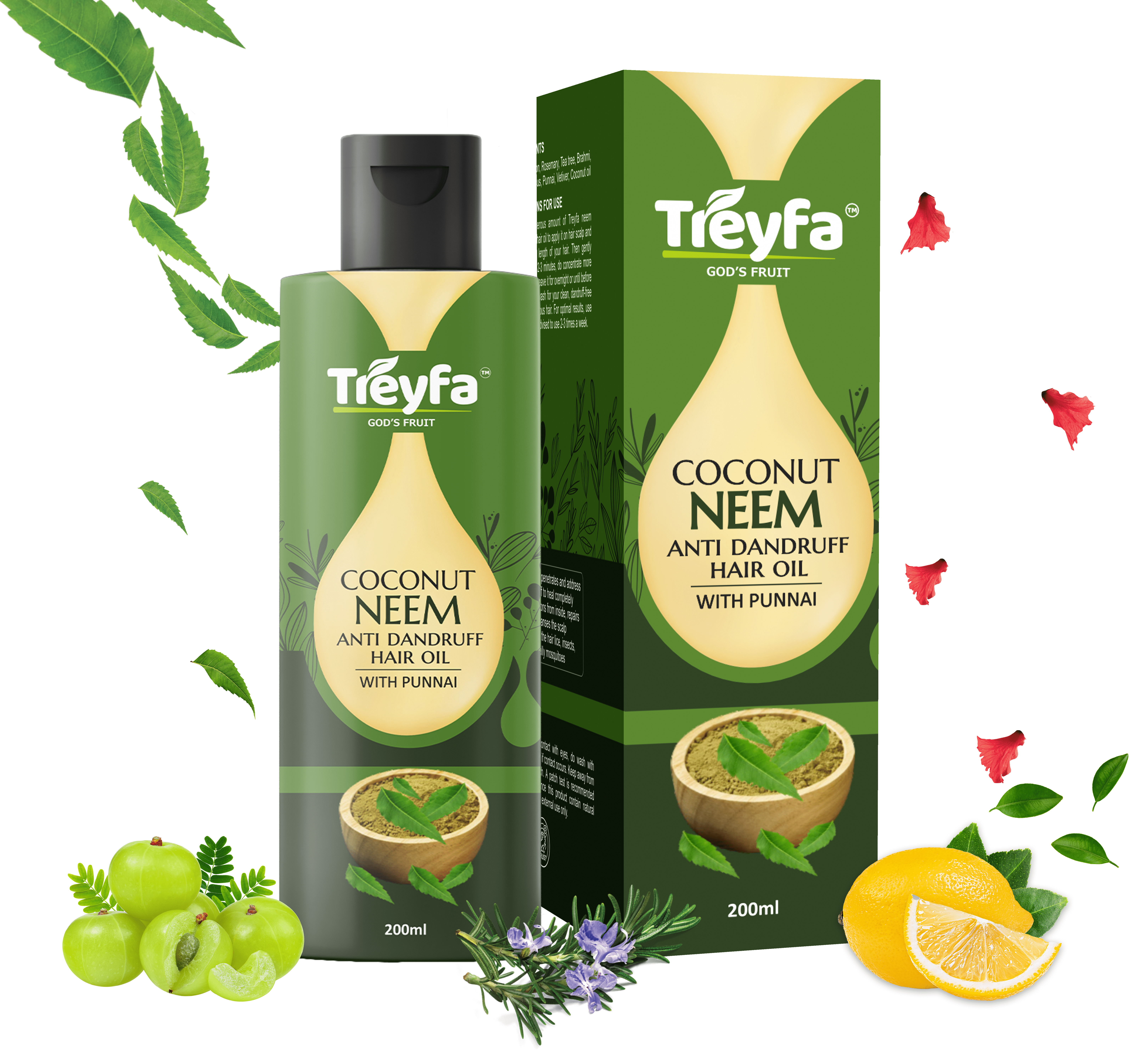Neem Anti-Dandruff Hair Oil