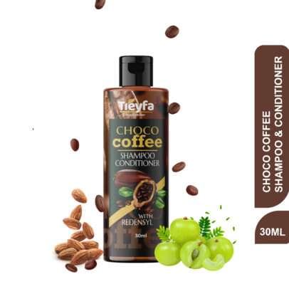 Treyfa Shampoo with Choco & Coffee 30ml – Sulfate-Free Hair Care